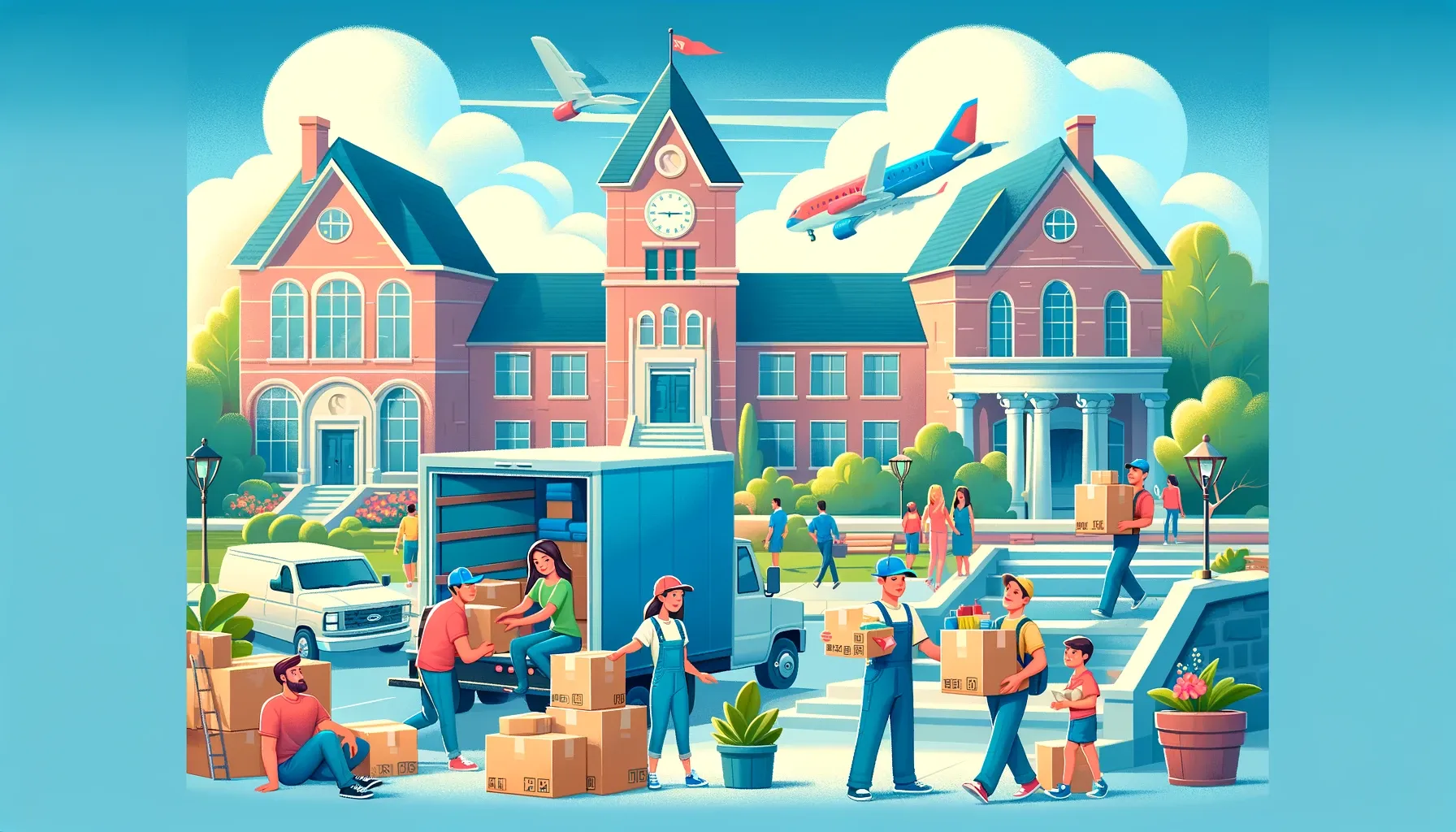 Navigating the Transition: Moving Kids Off to College with Professional Movers